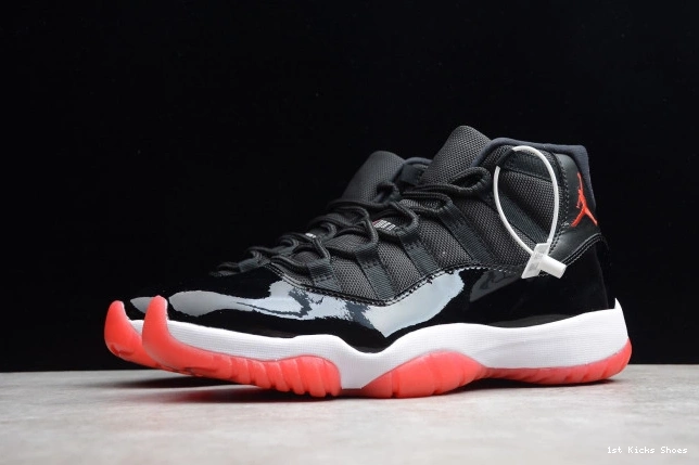 1st Kicks Shoes 378037-010 Retro Jordan (2012) Bred 11 Air 0710